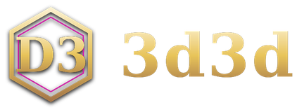 3d3d logo